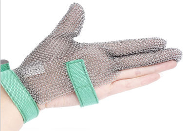 Găng tay thép không gỉ chống cắt với tấm kim loại, độ bền cao