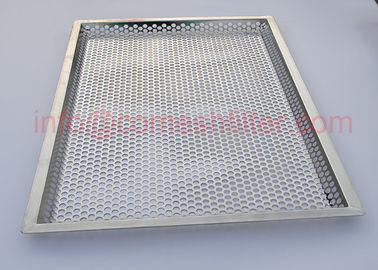 Lưới thép không gỉ Fda Khay hình chữ nhật bằng thép không gỉ Baking Pan Baking Grid