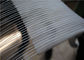 Mặc lưới Polyester kháng / Vải lưới dệt trơn