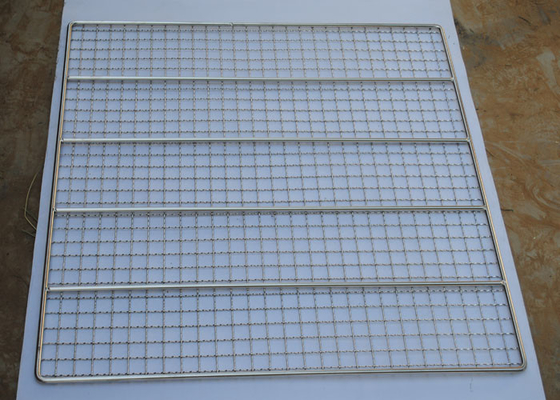 Lò nướng Lưới nấu nướng Lưới thép không gỉ 2mm Lưới nướng để nướng thực phẩm