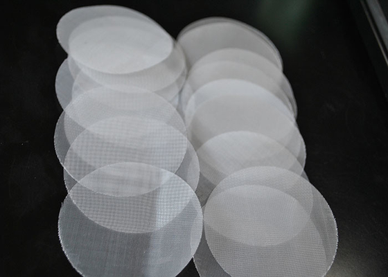 Đĩa lưới lọc nylon cấp thực phẩm được FDA chấp thuận cho cuộn ruy băng xử lý nước