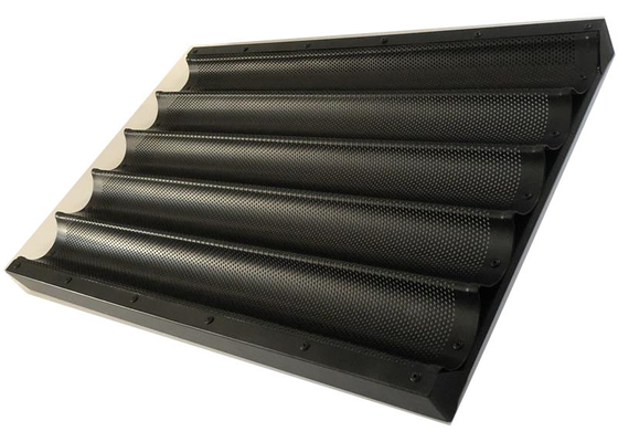 Giá tốt. 60 * 40 Cm Khay nướng Baguette Lò nướng kim loại Không dính Lớp phủ đục lỗ trực tuyến