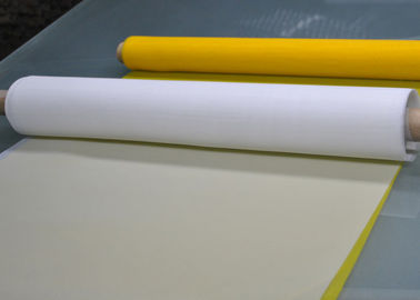 Giá tốt. Lưới in màn hình polyester 50 inch 80T để in gốm sứ, màu trắng / vàng trực tuyến