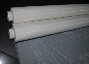 Giá tốt. 100 micron lưới in polyester trắng cho in gốm trực tuyến