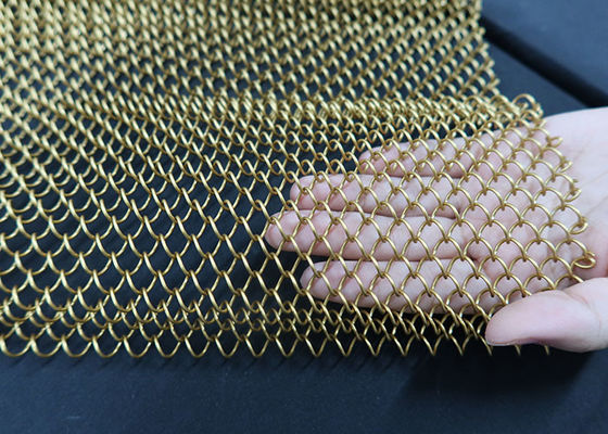 Giá tốt. Rèm lưới chuỗi màu 1,44kg/M2 tùy chỉnh Bộ chia phòng trang trí trực tuyến