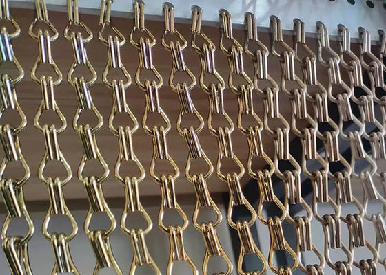 Giá tốt. Chuỗi liên kết lưới nhôm tùy chỉnh cho trang trí tòa nhà trực tuyến