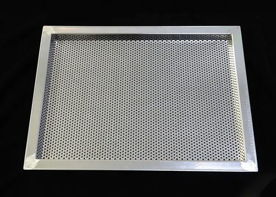 Giá tốt. Đơn vị kích thước thép không gỉ 304 316 kim loại tray đục cho sấy khô làm mát đông lạnh trực tuyến
