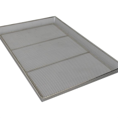 Giá tốt. Thép không gỉ 304 Metal Wire Mesh Tray Bảng Bảng kim loại Drying Tray cho máy sấy khô trực tuyến