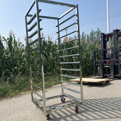 Giá tốt. Thang giá làm mát thép không gỉ thương mại Xe bánh nướng cho nướng trực tuyến