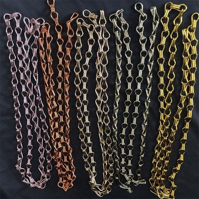 Giá tốt. Màn hình ruồi kim loại treo bằng nhôm đôi móc nối chuỗi trang trí cho hội trường nhà hàng trực tuyến