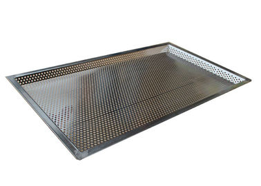 Giá tốt. Khay nướng bằng thép không gỉ đục lỗ 600 * 400mm cho bánh mì / bánh quy trực tuyến