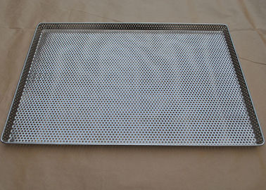 Giá tốt. Khay sấy có đục lỗ tùy chỉnh Khay nướng bằng thép không gỉ 18 * 26 * 1 Inch 304 trực tuyến