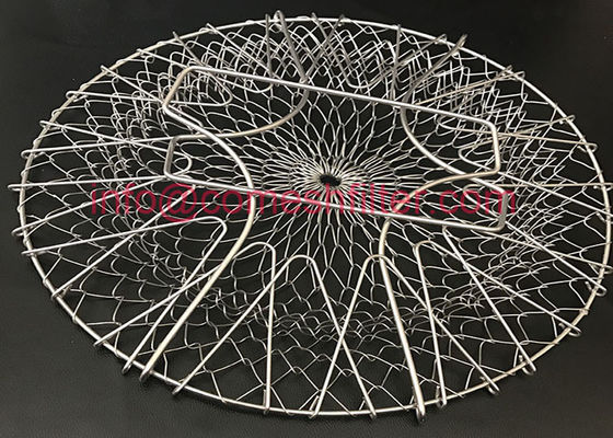 Giá tốt. Dụng cụ nhà bếp 12 trong 1 Dây lưới Rổ Steam Rinse Deep Fry Ss 304 Cấp thực phẩm trực tuyến