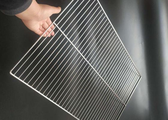 Giá tốt. Khay nấu ăn dạng lưới 60x40cm SGS cho lò nướng trực tuyến