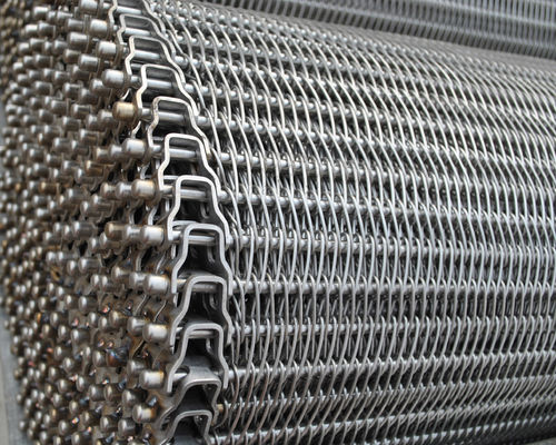 Giá tốt. Dòng dây chuyền vận chuyển lưới sợi mỏng bằng kẽm phẳng thép cacbon trực tuyến