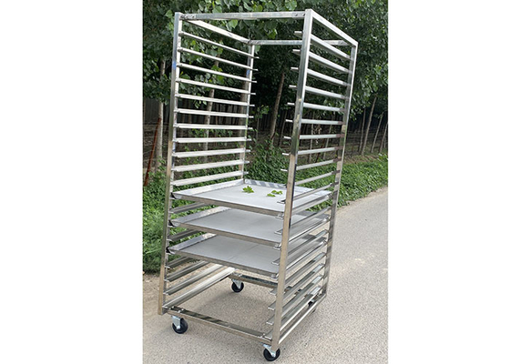 Giá tốt. Bánh mì 15 16 20 Tầng Giá đỡ bằng thép không gỉ Xe đẩy Sấy khô Nướng bánh Thực phẩm trái cây trực tuyến