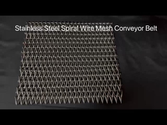 Thép không gỉ cân bằng dệt dây chuyền lưới xoắn ốc