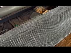 Thép không gỉ Woven Wire Mesh Crimped Wire Mesh Screen