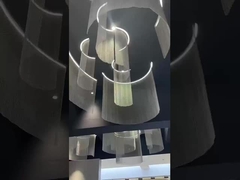 Thép không gỉ hàn vòng trang trí màn hình