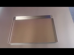 Khay nướng bằng thép không gỉ 304 dày 1.0 mm, kích thước 60x40x4 cm, đạt chuẩn thực phẩm