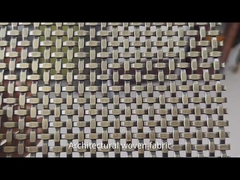 304 316 Thép không gỉ Màng vải kiến trúc để trang trí Tòa nhà mặt tiền Trần nhà