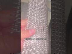 Băng tải lưới thép không gỉ, dệt cân bằng, băng tải dệt kim