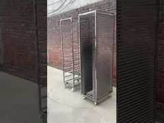 Xe đẩy bánh Baker Restaurant 6 12 15 32 tầng bằng thép không gỉ, giá để khay nướng