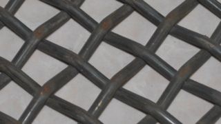 Dây có rãnh Grizzly Lỗ vuông Màn hình Tấm carbon sắt đen Tấm thép không gỉ dệt Wea
