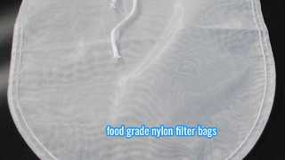 Cấp thực phẩm 5 10 20 25 40 70 90 150 400 500 Micron 60 Vải lưới Vải nylon Túi lọc dầu Che