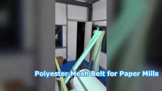Băng tải lưới máy sấy polyester cho nhà máy giấy