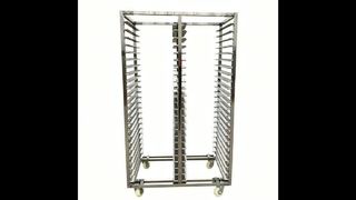 xe bánh nướng bằng thép không gỉ