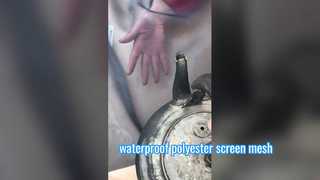 Lưới màn hình Polyester màu đen 65 Micron không thấm nước