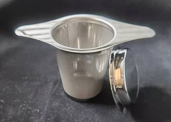 Giá tốt. Logo tùy chỉnh 304 Máy pha trà rời bằng thép không gỉ cao 7,5cm có tay cầm trực tuyến