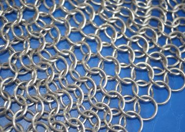 Giá tốt. Máy chà sàn Chainmail thép không gỉ cho đồ nấu nướng bằng gang, hình tròn trực tuyến