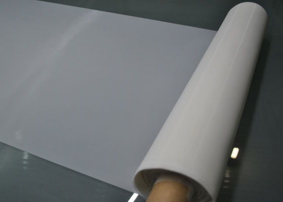 Màu trắng 140T 34um Polyester Screen Printing Mesh 350 Mesh / inch