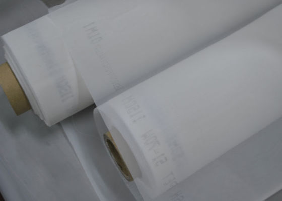 Lưới in lụa polyester 150T trắng 87 inch cho in PCB