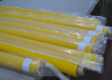Giá tốt. Vải lưới 80 sợi polyester màu vàng cho in dệt, chiều rộng 250cm trực tuyến