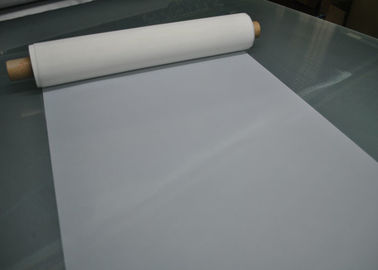 In lụa polyester độ chính xác cao Lưới trắng cho in thủy tinh