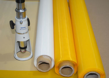 Giá tốt. Độ co giãn thấp 102 inch Polyester Bolting Vải, màn hình 110 lưới cho in gốm trực tuyến