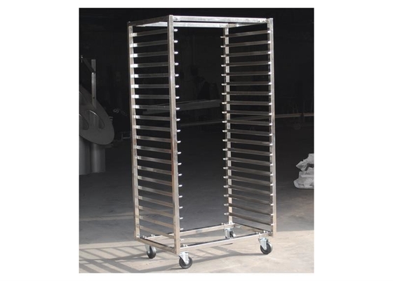 Giá tốt. Giá xe đẩy bằng thép không gỉ chống axit 304 Thực phẩm làm mát thương mại trực tuyến