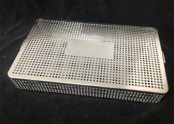 Phòng phẫu thuật 5mm Autoclave Sterilization Tray Stainless Steel 316l