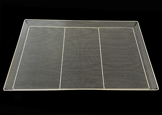 Giá tốt. 400 X 600 mm Wire Mesh Trays Stainless Steel Crimped Cho Làm khô Thực phẩm trực tuyến