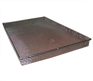 Giá tốt. FDA Metal Wire Basket Hình chữ nhật để lưu trữ / khử trùng / BBQ trực tuyến