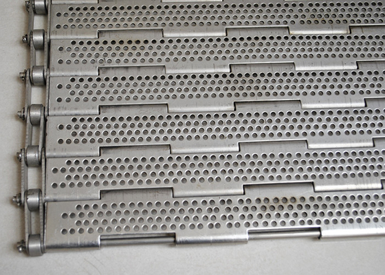 Giá tốt. Stainless / Carbon Steel Wire Mesh Conveyor Belt Perforated Plate Link Chain Động trực tuyến