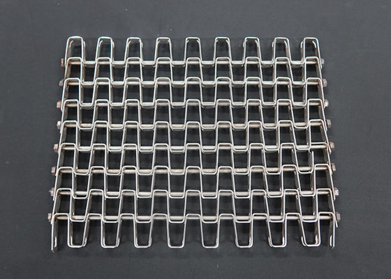 Thép không gỉ loại thực phẩm Honeycomb Wire Mesh conveyor dây chuyền cho thực phẩm làm mát và đông lạnh