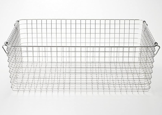 Giá tốt. Thép không gỉ Lưu trữ Bàn cỏ lưới dệt phong cách quê Tote Basket cho trang trí gia đình Thẻ lưới dây tùy chỉnh trực tuyến