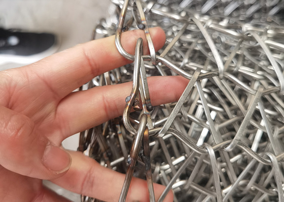 Giá tốt. Chống nhiệt 5,4 m rộng 304 thép không gỉ xoắn ốc dây liên kết bằng dây phẳng cho máy sấy veneer gỗ dán trực tuyến