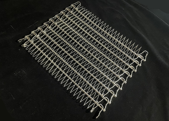 Giá tốt. Chống nhiệt độ thấp thép không gỉ dây lưới dây lan linh hoạt dây chuyền vận chuyển xoắn ốc với cạnh liên kết hình U trực tuyến