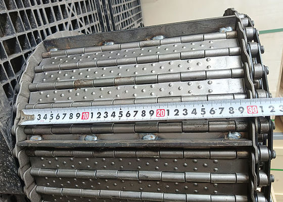 Đàn dây chuyền vận chuyển tấm thép cacbon dày 3mm với buffer cho máy làm sạch chip