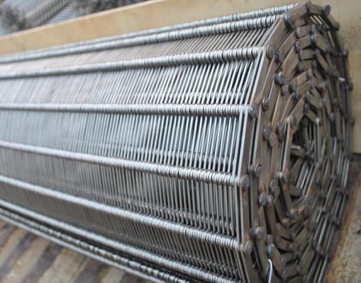 Dây đeo mắt xoắn ốc SS liên kết chặt chẽ với dây xích, bánh xích